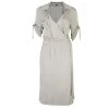 Diane Von Furstenberg Beige Wrap Dress L For Women
