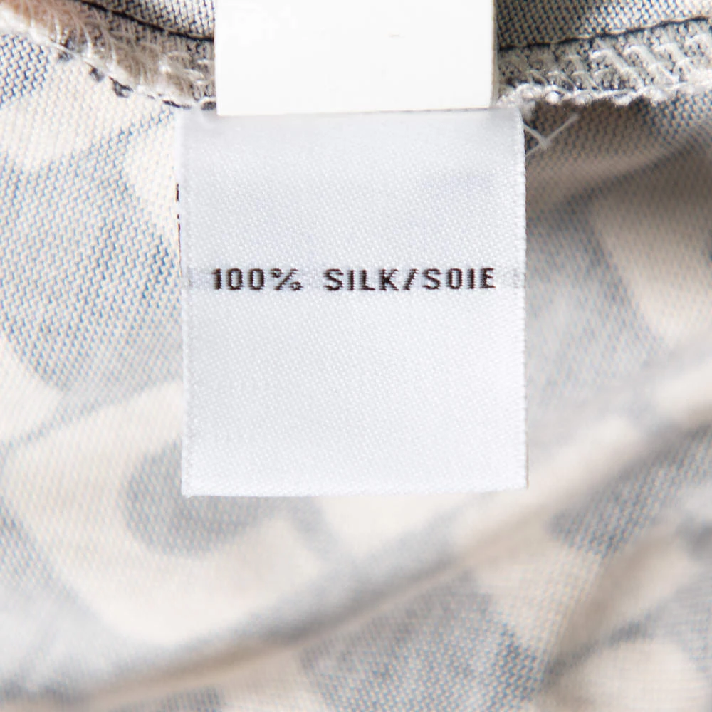 Diane Von Furstenberg Monochrome Silk Abigail Maxi Wrap Dress XL For Women 6 Diane Von Furstenberg Monochrome Silk Abigail Maxi Wrap Dress XL For Women - Image 6