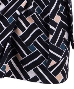 Diane Von Furstenberg Printed Long Sleeve Skylar PlaySuit M For Women -Diane Von Furstenberg shop luxury women diane von furstenberg used clothes p42696 005