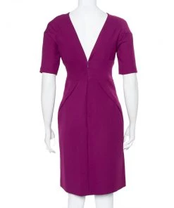 Diane Von Furstenberg Purple Crepe Paneled Wilma Midi Dress S For Women 8 Diane Von Furstenberg Purple Crepe Paneled Wilma Midi Dress S For Women -Diane Von Furstenberg shop luxury women diane von furstenberg used clothes p427374 003