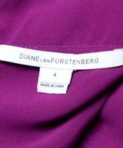 Diane Von Furstenberg Purple Crepe Paneled Wilma Midi Dress S For Women 10 Diane Von Furstenberg Purple Crepe Paneled Wilma Midi Dress S For Women -Diane Von Furstenberg shop luxury women diane von furstenberg used clothes p427374 006