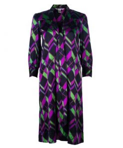 Diane Von Furstenberg Sapphire Multicolor Dress S For Women