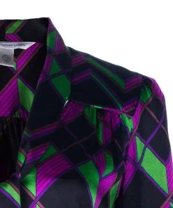 Diane Von Furstenberg Sapphire Multicolor Dress S For Women -Diane Von Furstenberg shop luxury women diane von furstenberg used clothes p42978 004