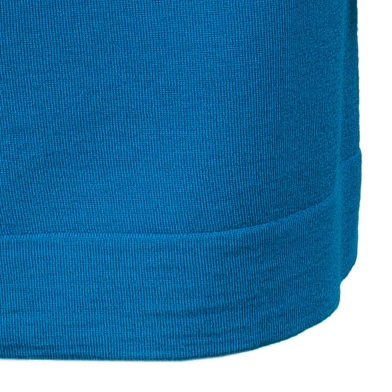 Diane Von Furstenberg Teal Mulan Knit Dress M For Women 5 Diane Von Furstenberg Teal Mulan Knit Dress M For Women - Image 5