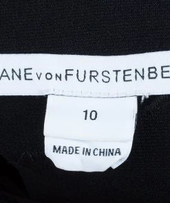 Diane Von Furstenberg Black Lace Dahlia Dress L For Women -Diane Von Furstenberg shop luxury women diane von furstenberg used clothes p43941 008