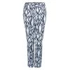 Diane Von Furstenberg White Ikat Stamp Genesis Trousers L For Women