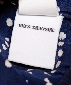 Diane Von Furstenberg Navy Blue And White Dotted Silk Belted Eva Jumpsuit M For Women -Diane Von Furstenberg shop luxury women diane von furstenberg used clothes p442064 003