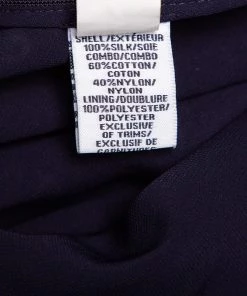 Diane Von Furstenberg Navy Blue Printed Silk & Tulle Paneled Jamie Dress S For Women 11 Diane Von Furstenberg Navy Blue Printed Silk & Tulle Paneled Jamie Dress S For Women -Diane Von Furstenberg shop luxury women diane von furstenberg used clothes p443018 002