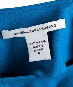 Diane Von Furstenberg Turquoise Thane Dress M For Women -Diane Von Furstenberg shop luxury women diane von furstenberg used clothes p45510 0009
