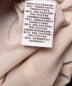 Diane Von Furstenberg Black Crepe Contrast Panel Gail A-Line Dress M For Women -Diane Von Furstenberg shop luxury women diane von furstenberg used clothes p466135 004