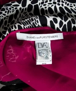 Diane Von Furstenberg Multicolor Silk Paneled Metal Embellished Short Serape Shrug (One Size) For Women -Diane Von Furstenberg shop luxury women diane von furstenberg used clothes p479205 003