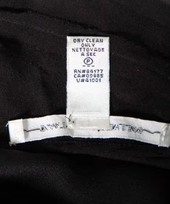 Diane Von Furstenberg Black Silk Draped Detail Sleeveless Mell Top L For Women -Diane Von Furstenberg shop luxury women diane von furstenberg used clothes p480219 003