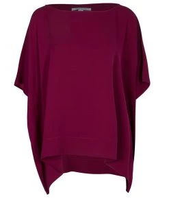 Diane Von Furstenberg Purple New Hanky Top M/L For Women