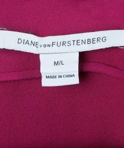 Diane Von Furstenberg Purple New Hanky Top M/L For Women 17 Diane Von Furstenberg Purple New Hanky Top M/L For Women -Diane Von Furstenberg shop luxury women diane von furstenberg used clothes p48549 008