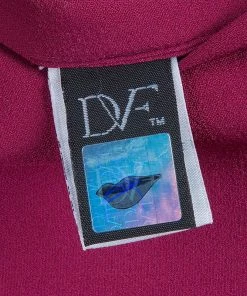 Diane Von Furstenberg Purple New Hanky Top M/L For Women 18 Diane Von Furstenberg Purple New Hanky Top M/L For Women -Diane Von Furstenberg shop luxury women diane von furstenberg used clothes p48549 009