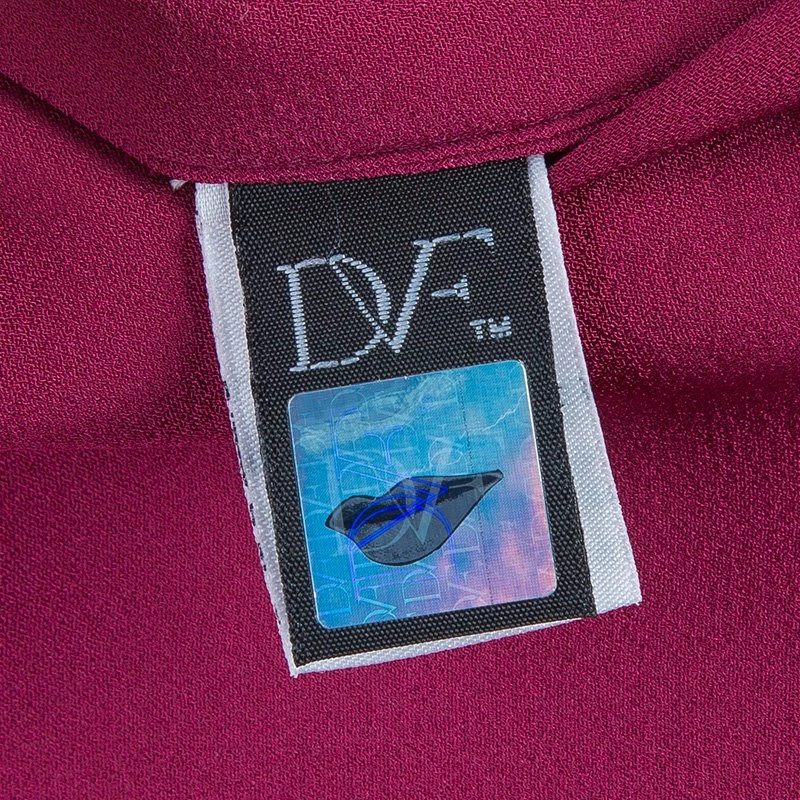 Diane Von Furstenberg Purple New Hanky Top M/L For Women 9 Diane Von Furstenberg Purple New Hanky Top M/L For Women - Image 9