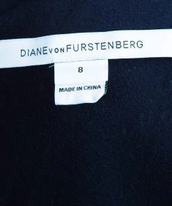Diane Von Furstenberg Navy Blue Lace Back Zipper Dress M For Women 17 Diane Von Furstenberg Navy Blue Lace Back Zipper Dress M For Women -Diane Von Furstenberg shop luxury women diane von furstenberg used clothes p48723 008