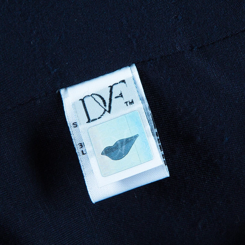 Diane Von Furstenberg Navy Blue Lace Back Zipper Dress M For Women 9 Diane Von Furstenberg Navy Blue Lace Back Zipper Dress M For Women - Image 9