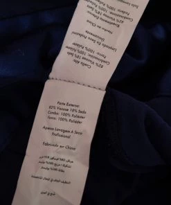 Diane Von Furstenberg Navy Blue Velvet Claude Satin-Trimmed Jumpsuit M For Women -Diane Von Furstenberg shop luxury women diane von furstenberg used clothes p488791 008