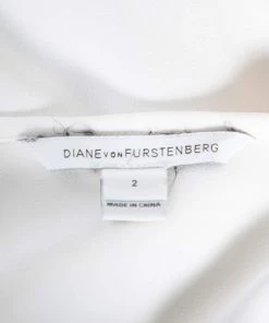 Diane Von Furstenberg White Crepe Pocket Detail Agness Short Dress S For Women 12 Diane Von Furstenberg White Crepe Pocket Detail Agness Short Dress S For Women -Diane Von Furstenberg shop luxury women diane von furstenberg used clothes p495866 004