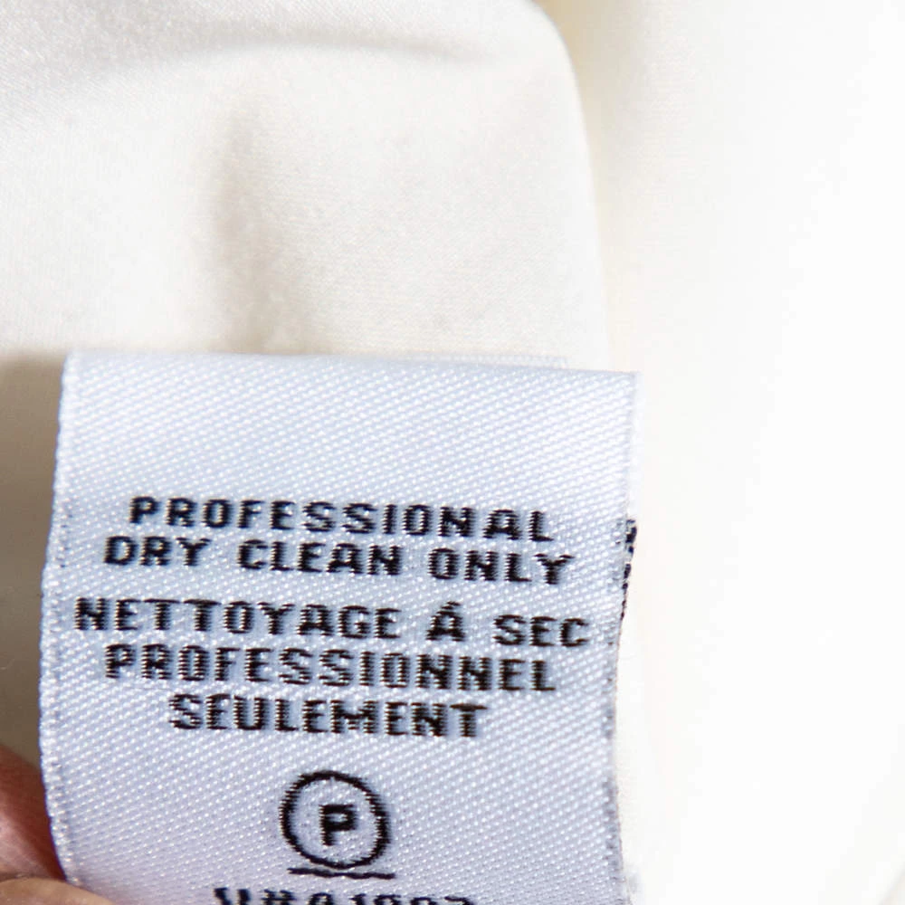 Diane Von Furstenberg White Crepe Preston Wide Leg Pants M For Women 7 Diane Von Furstenberg White Crepe Preston Wide Leg Pants M For Women - Image 7