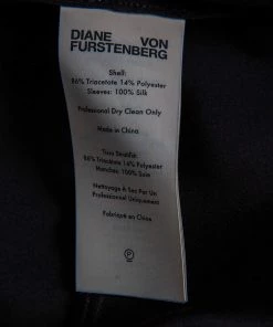 Diane Von Furstenberg Black Satin Klee Sheer Sleeve Wrap Blouse M For Women 15 Diane Von Furstenberg Black Satin Klee Sheer Sleeve Wrap Blouse M For Women -Diane Von Furstenberg shop luxury women diane von furstenberg used clothes p503844 003