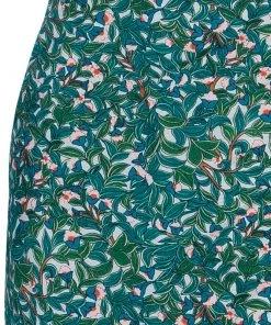 Diane Von Furstenberg Turquoise Print Silk Wrap Dress S For Women -Diane Von Furstenberg shop luxury women diane von furstenberg used clothes p50772 006