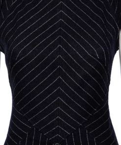 Diane Von Furstenberg Navy Blue Striped Wool Helen Sheath Dress M For Women 10 Diane Von Furstenberg Navy Blue Striped Wool Helen Sheath Dress M For Women -Diane Von Furstenberg shop luxury women diane von furstenberg used clothes p514708 009