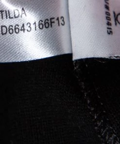 Diane Von Furstenberg Black Knit And Textured Inset Detailed Tilda Dress S For Women -Diane Von Furstenberg shop luxury women diane von furstenberg used clothes p514779 001