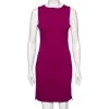 Diane Von Furstenberg Fuchsia Knit Leigh Dress M For Women