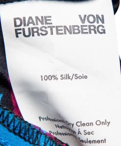 Diane Von Furstenberg Black Floral Printed Silk Pintuck Detail Jumpsuit M For Women -Diane Von Furstenberg shop luxury women diane von furstenberg used clothes p514962 006