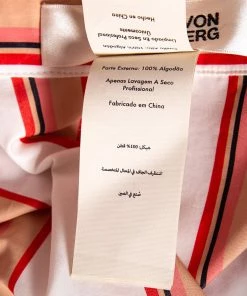 Diane Von Furstenberg White Striped Cotton Belted Oversized Shirt Dress XS For Women 12 Diane Von Furstenberg White Striped Cotton Belted Oversized Shirt Dress XS For Women -Diane Von Furstenberg shop luxury women diane von furstenberg used clothes p525196 007