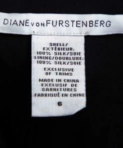 Diane Von Furstenberg Black Sequin Embellished Silk Pauletta Dress M For Women 9 Diane Von Furstenberg Black Sequin Embellished Silk Pauletta Dress M For Women -Diane Von Furstenberg shop luxury women diane von furstenberg used clothes p537422 006