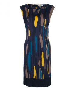 Diane Von Furstenberg Samuella Printed Shift Dress L For Women