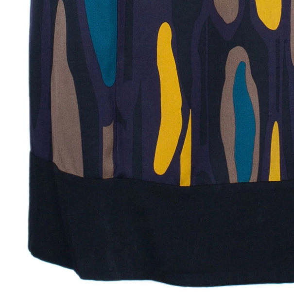 Diane Von Furstenberg Samuella Printed Shift Dress L For Women 8 Diane Von Furstenberg Samuella Printed Shift Dress L For Women - Image 8