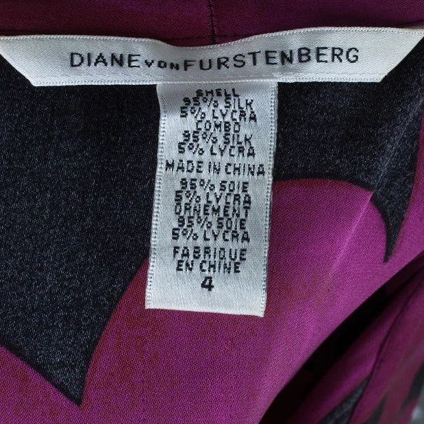 Diane Von Furstenberg Akita Printed Shift Dress S For Women 9 Diane Von Furstenberg Akita Printed Shift Dress S For Women - Image 9
