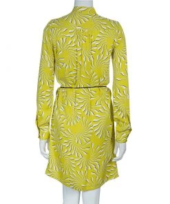 Diane Von Furstenberg Yellow Print Tassel Tie-up Tunic Dress M For Women 13 Diane Von Furstenberg Yellow Print Tassel Tie-up Tunic Dress M For Women -Diane Von Furstenberg shop luxury women diane von furstenberg used clothes p55263 003