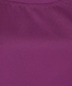 Diane Von Furstenberg Clemence Pleated Sleeve Fuchsia Top M For Women -Diane Von Furstenberg shop luxury women diane von furstenberg used clothes p5546 005