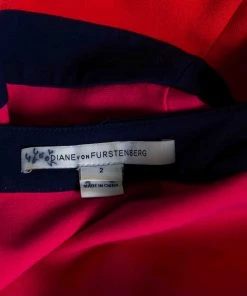 Diane Von Furstenberg Orange & Pink Knitted Gracie Wrap Dress S For Women 12 Diane Von Furstenberg Orange & Pink Knitted Gracie Wrap Dress S For Women -Diane Von Furstenberg shop luxury women diane von furstenberg used clothes p568799 005