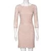 Diane Von Furstenberg Dusky Pink Lace Zarita Long Dress XS For Women