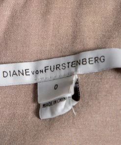 Diane Von Furstenberg Dusky Pink Lace Zarita Long Dress XS For Women -Diane Von Furstenberg shop luxury women diane von furstenberg used clothes p578271 005
