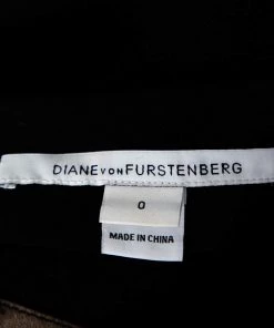 Diane Von Furstenberg Black & Animal Printed Wool Mae Mikado Pencil Skirt XS For Women 10 Diane Von Furstenberg Black & Animal Printed Wool Mae Mikado Pencil Skirt XS For Women -Diane Von Furstenberg shop luxury women diane von furstenberg used clothes p578290 005