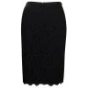 Diane Von Furstenberg Black Lace Scalloped Bottom Scotia Skirt L For Women