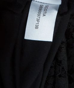 Diane Von Furstenberg Black Lace Scalloped Bottom Scotia Skirt L For Women -Diane Von Furstenberg shop luxury women diane von furstenberg used clothes p58111 011