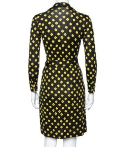 Diane Von Furstenberg Black Printed Silk Jersey New Jeanne Wrap Dress S For Women 8 Diane Von Furstenberg Black Printed Silk Jersey New Jeanne Wrap Dress S For Women -Diane Von Furstenberg shop luxury women diane von furstenberg used clothes p589266 001