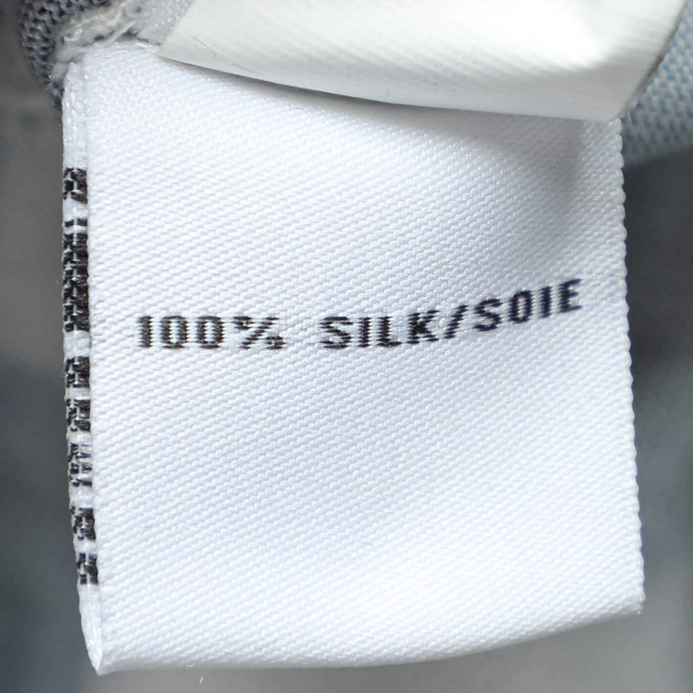 Diane Von Furstenberg Navy Blue Floral Printed Silk Knit T72 Mini Wrap Dress M For Women 6 Diane Von Furstenberg Navy Blue Floral Printed Silk Knit T72 Mini Wrap Dress M For Women - Image 6