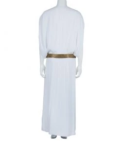 Diane Von Furstenberg White Crepe Draped Front Juliette Belted Dress L For Women -Diane Von Furstenberg shop luxury women diane von furstenberg used clothes p58988 003