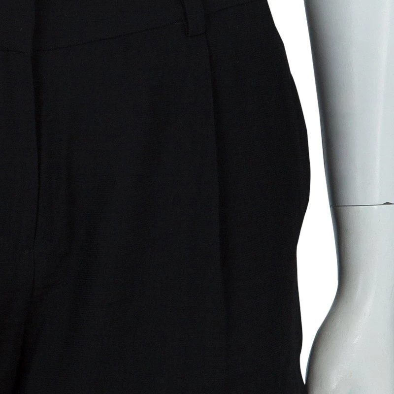 Diane Von Furstenberg Black Scalloped Lace Trim Yara Shorts S For Women 7 Diane Von Furstenberg Black Scalloped Lace Trim Yara Shorts S For Women - Image 7