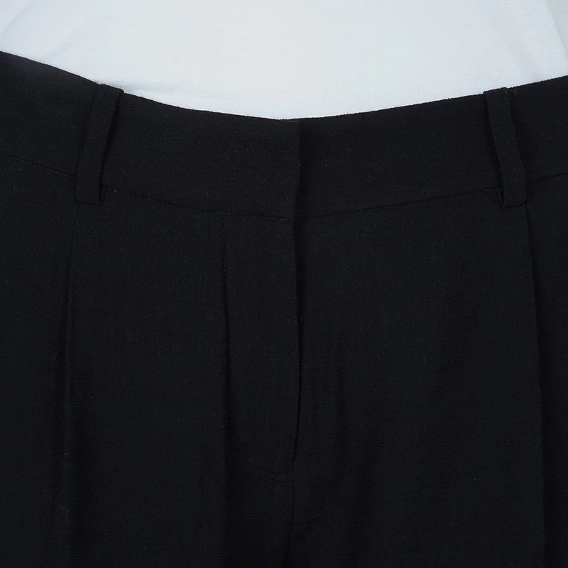 Diane Von Furstenberg Black Scalloped Lace Trim Yara Shorts S For Women 8 Diane Von Furstenberg Black Scalloped Lace Trim Yara Shorts S For Women - Image 8