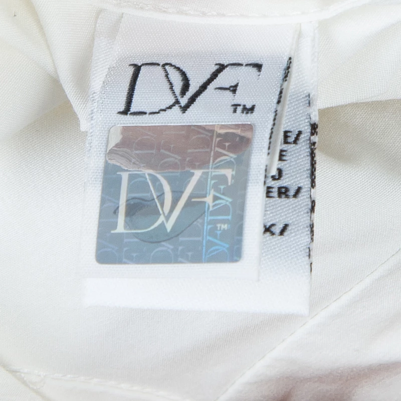 Diane Von Furstenberg White Long Sleeve Belted Montana Shirt Dress S For Women 10 Diane Von Furstenberg White Long Sleeve Belted Montana Shirt Dress S For Women - Image 10